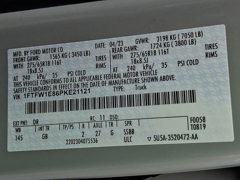 Certified 2023 Ford F150 XL w/ STX Appearance Package image 27