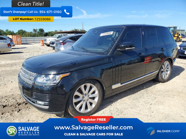 Used 2017 Land Rover Range Rover HSE AWD/4WD image 1