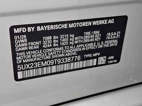Certified 2026 BMW X7 xDrive40i AWD/4WD image 19