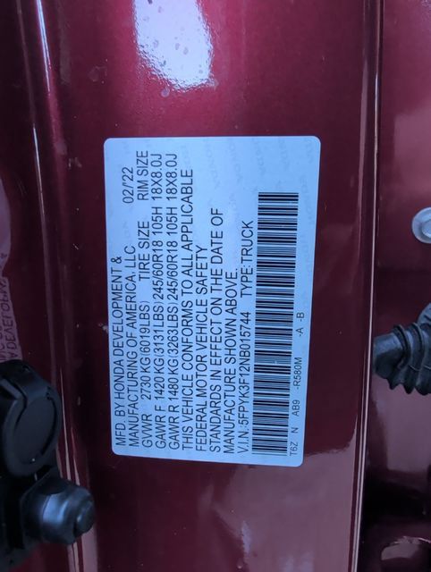 Used 2022 Honda Ridgeline Sport image 27