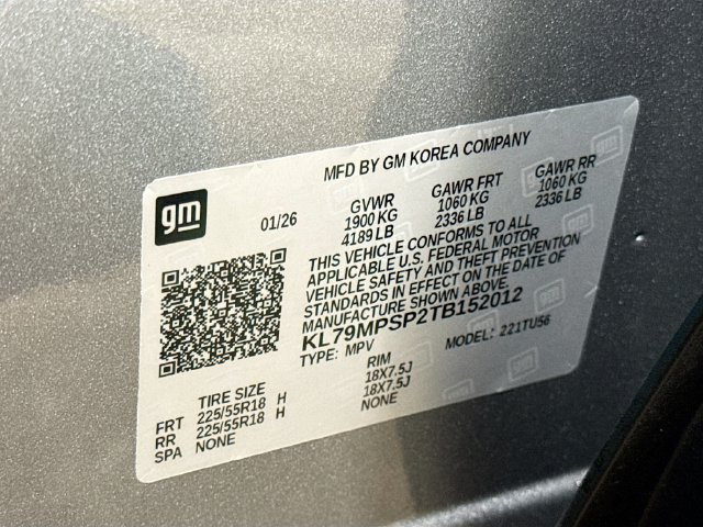 New 2026 Chevrolet TrailBlazer LT w/ Midnight Edition FWD image 31