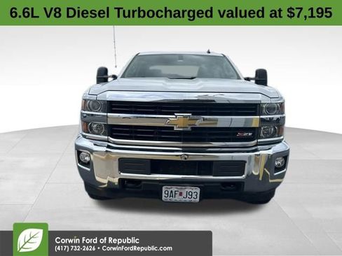 Used 2015 Chevrolet Silverado 2500 LT w/ Z71 Package, Off-Road AWD/4WD image 1