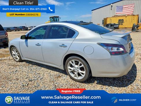 Used 2012 Nissan Maxima 3.5 SV w/ Premium Pkg FWD image 3