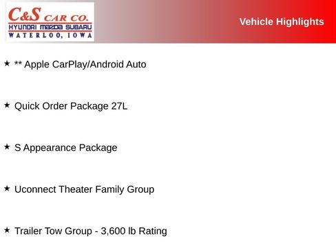 Used 2021 Chrysler Pacifica Touring-L w/ Uconnect Theater Family Group AWD/4WD image 2
