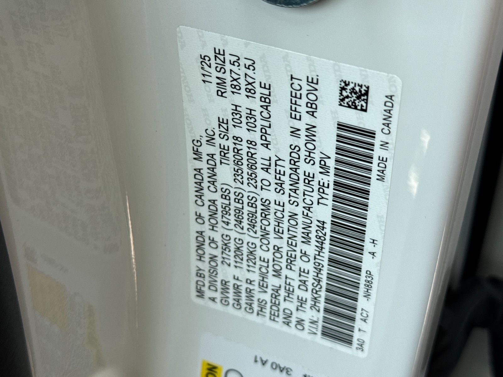 Used 2026 Honda CR-V EX image 27