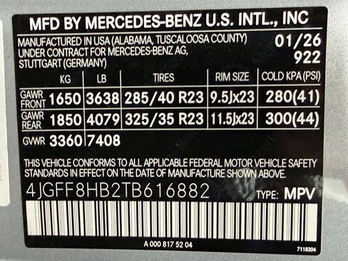 New 2026 Mercedes-Benz Maybach GLS 600 4MATIC image 18