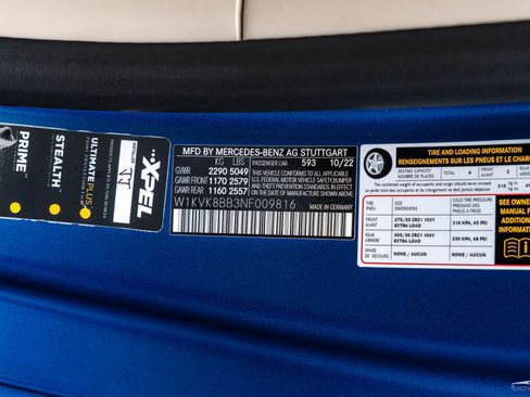 Used 2022 Mercedes-Benz SL 63 AMG AMG SL 63 $217K MSRP, CCBs, Ca image 42