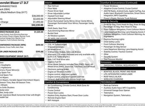 New 2025 Chevrolet Blazer LT w/ Convenience Package image 3