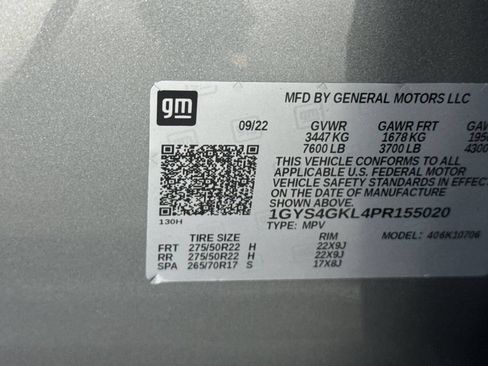 Used 2023 Cadillac Escalade Sport Platinum w/ LPO, ONYX Package AWD/4WD image 39
