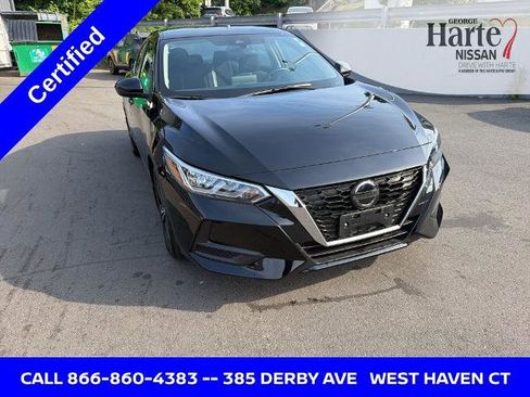 Certified 2023 Nissan Sentra SV w/ All-Weather Package FWD image 1