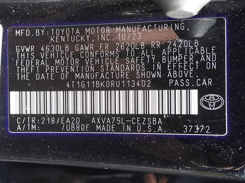 Used 2024 Toyota Camry SE AWD/4WD image 36