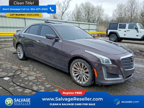 Used 2016 Cadillac CTS Luxury AWD/4WD image 5