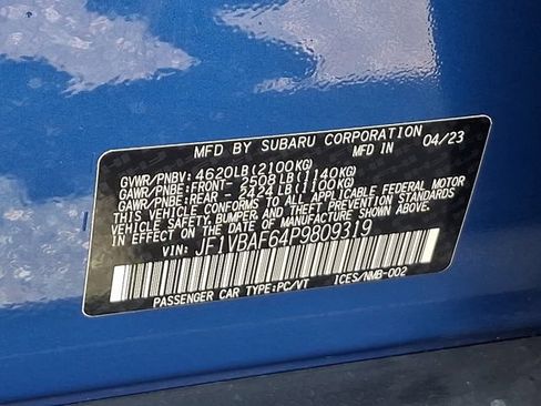 Used 2023 Subaru WRX Premium AWD/4WD image 29