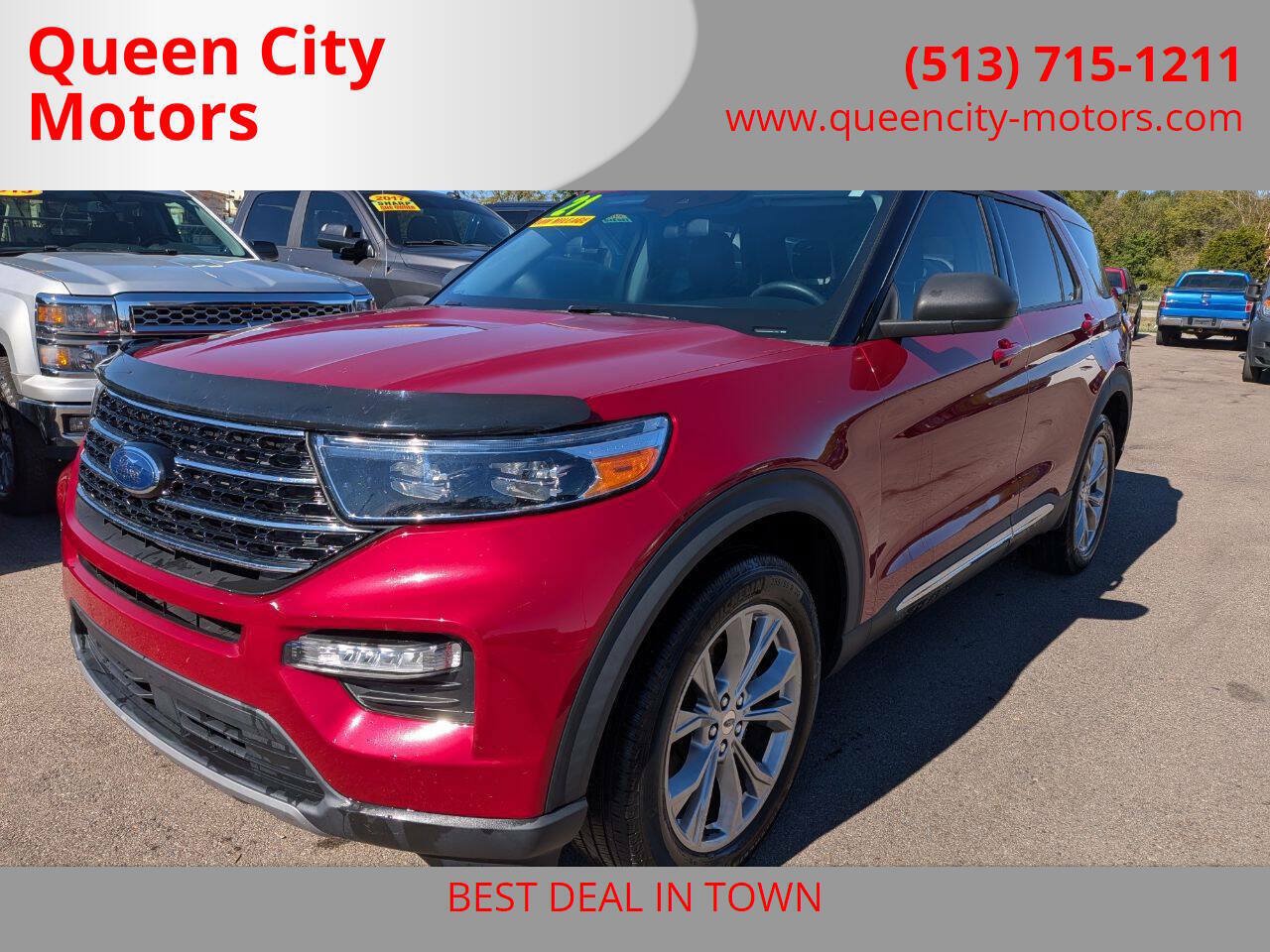 Used 2021 Ford Explorer XLT w/ Equipment Group 202A AWD/4WD image 1