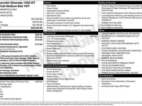 New 2026 Chevrolet Silverado 1500 W/T w/ WT Value Package AWD/4WD image 4