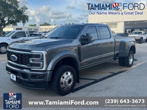 Used 2025 Ford F450 Platinum w/ Camper Package AWD/4WD image 1