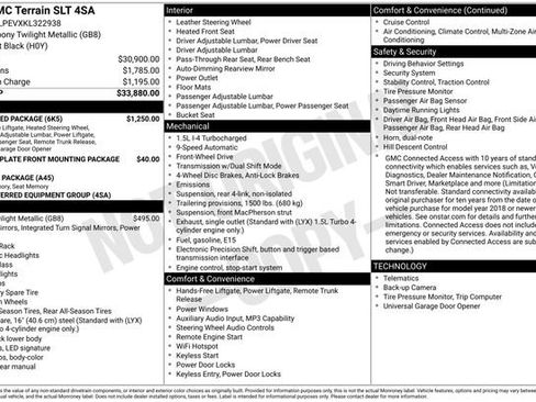 Used 2019 GMC Terrain SLT w/ Preferred Package image 30