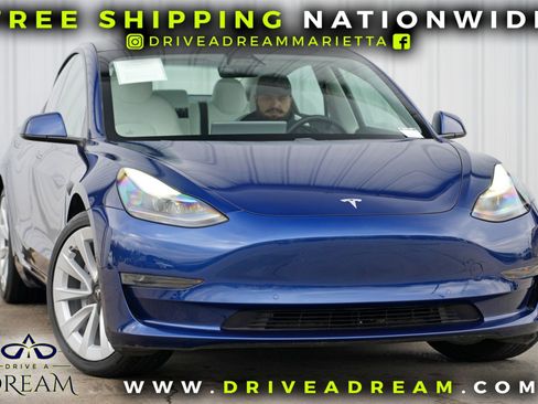 Used 2021 Tesla Model 3 Standard Range Plus image 2