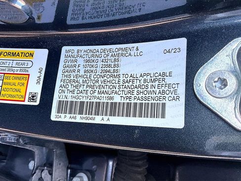 Used 2023 Honda Accord LX image 34