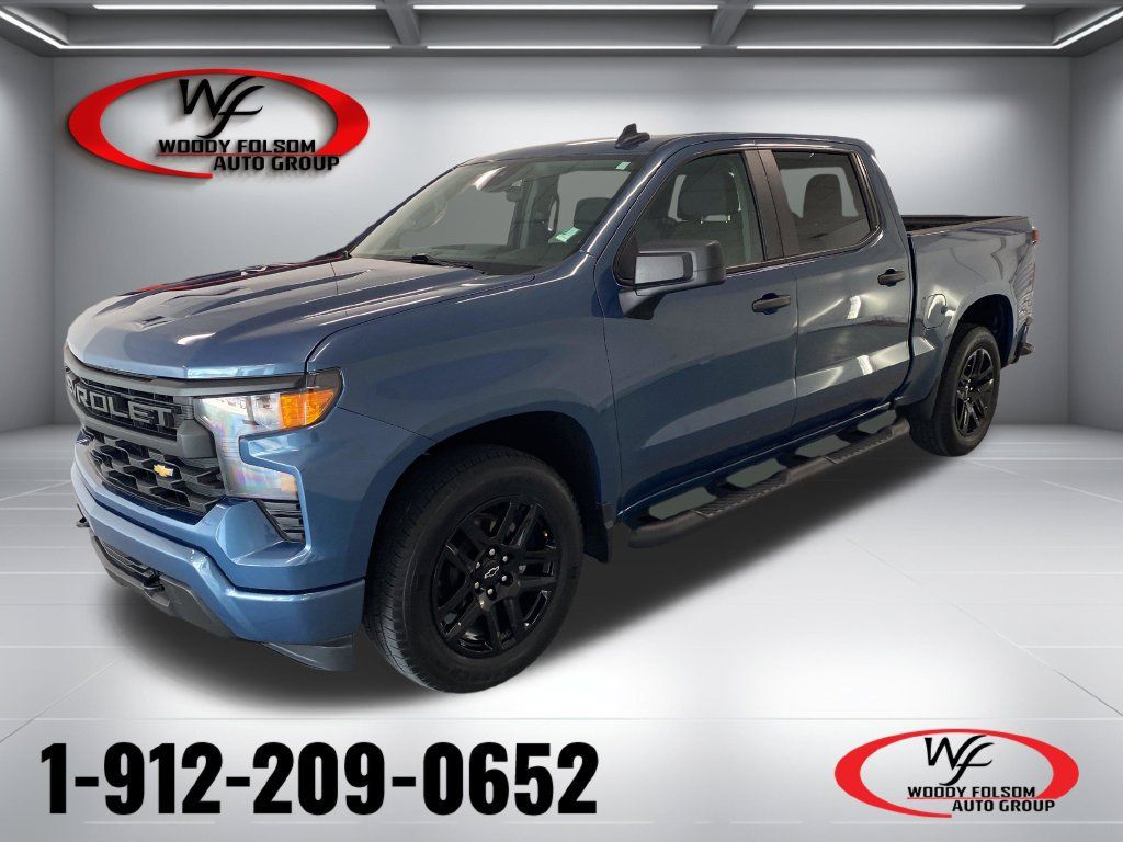 Used 2024 Chevrolet Silverado 1500 Custom w/ LPO, Dark Essentials Package RWD 360° Tour