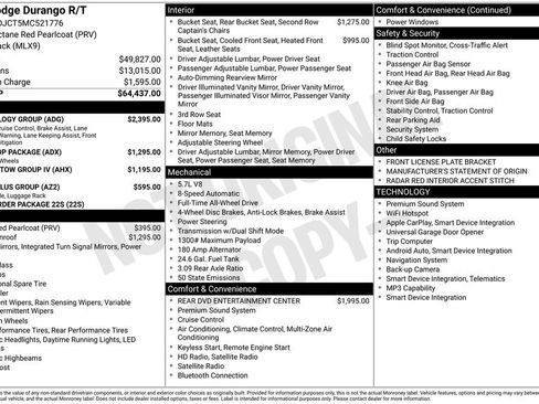 Used 2021 Dodge Durango R/T w/ Technology Group image 4