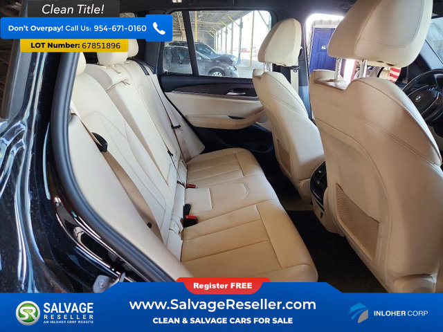 Used 2019 BMW X3 sDrive30i w/ Convenience Package RWD image 13