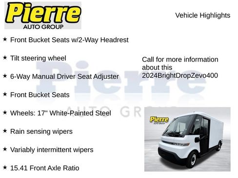 Used 2024 Chevrolet Brightdrop 400 w/ Commercial Equipment Package AWD/4WD image 24