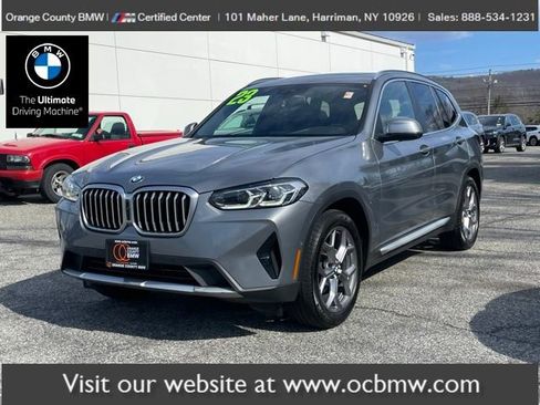 Certified 2023 BMW X3 xDrive30i w/ Convenience Package AWD/4WD image 1