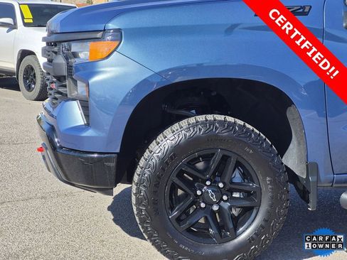 Certified 2024 Chevrolet Silverado 1500 Custom Trail Boss w/ LPO, Dark Essentials Package image 6