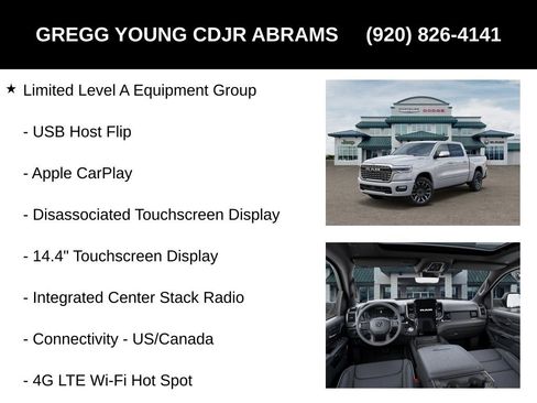 New 2026 RAM 1500 Limited AWD/4WD image 19