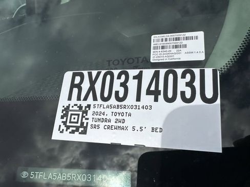 Used 2024 Toyota Tundra SR5 w/ SX Package image 32