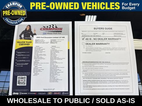 Used 2005 Ford Excursion Limited AWD/4WD image 36