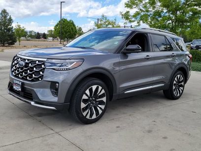 Certified 2025 Ford Explorer Platinum w/ LUX Leather Package
