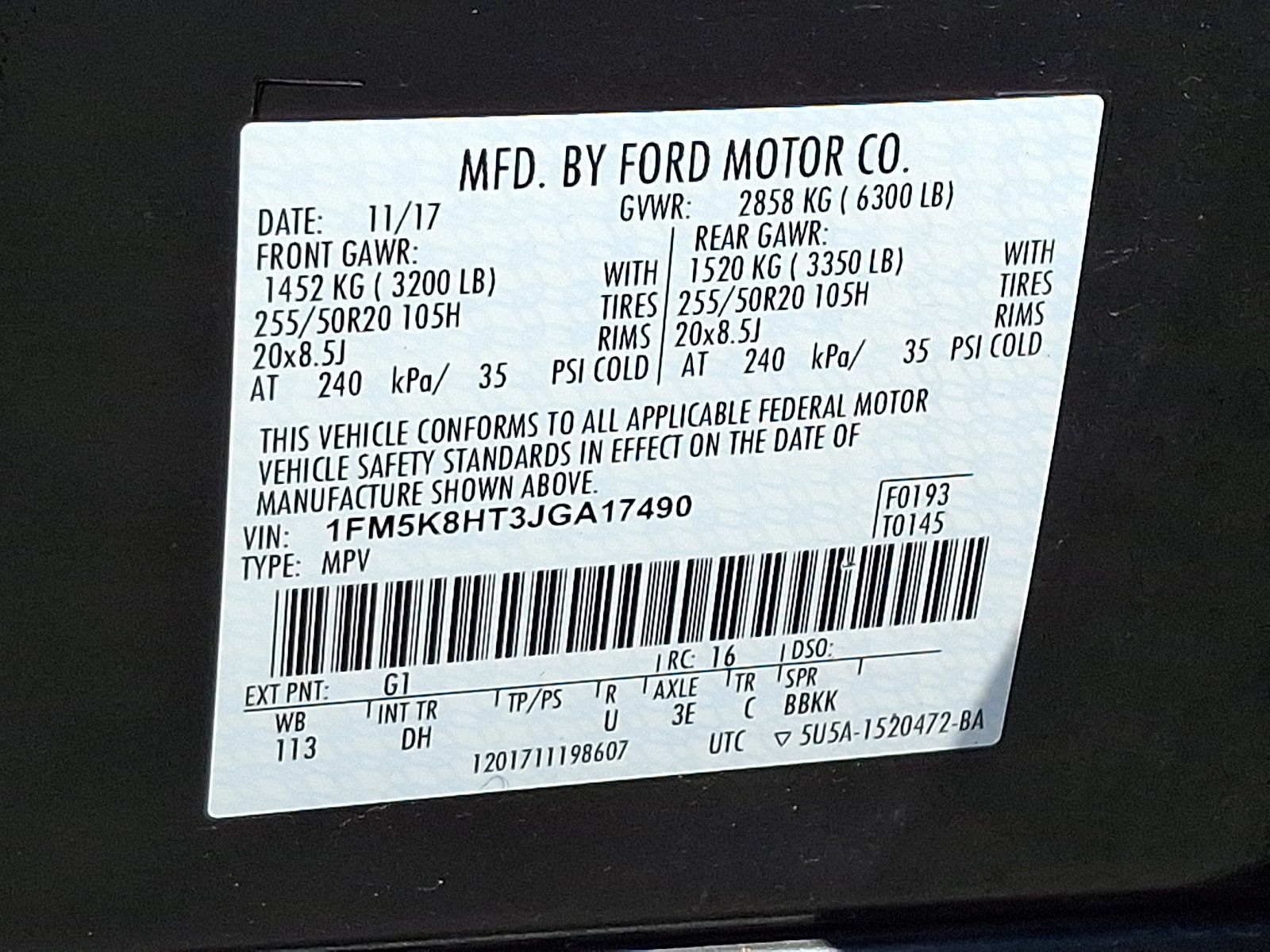 Used 2018 Ford Explorer Platinum AWD/4WD image 27