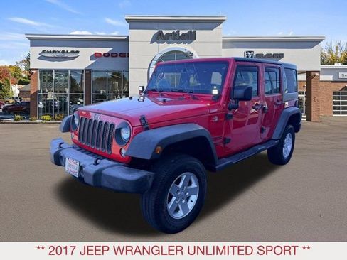 Used 2017 Jeep Wrangler Unlimited Sport w/ Quick Order Package 24S AWD/4WD image 4