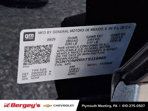 New 2026 Chevrolet Equinox EV LT AWD/4WD image 16