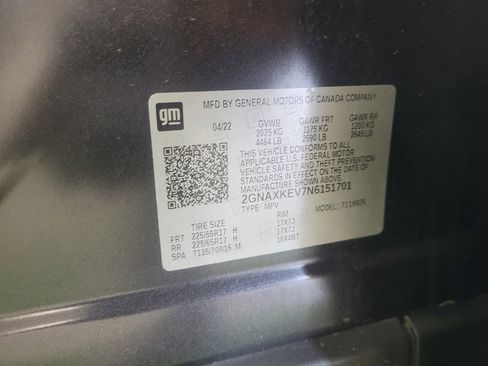 Used 2022 Chevrolet Equinox LT FWD image 33