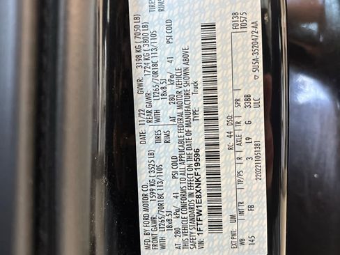 Used 2022 Ford F150 XLT w/ Equipment Group 302A High AWD/4WD image 27