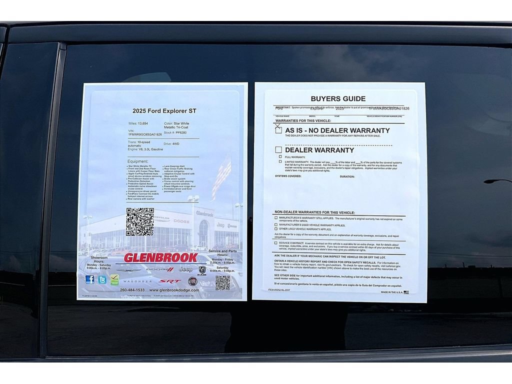 Used 2025 Ford Explorer ST AWD/4WD image 58