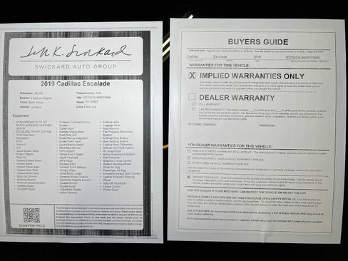 Used 2019 Cadillac Escalade Premium Luxury image 36