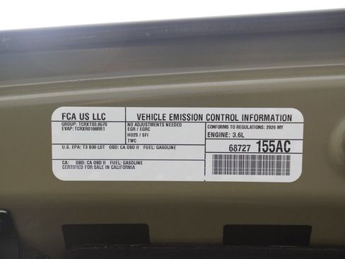 New 2026 Jeep Gladiator Rubicon w/ Steel Power Dome Hood Package image 27