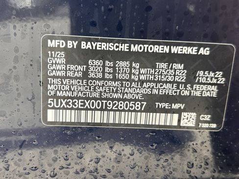 New 2026 BMW X6 xDrive40i w/ Executive Package image 32