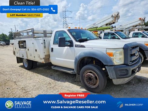 Used 2012 Ford F450 XL w/ Snow Plow Prep Pkg RWD image 5