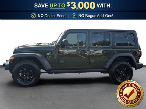 Used 2022 Jeep Wrangler Unlimited Sport AWD/4WD image 2