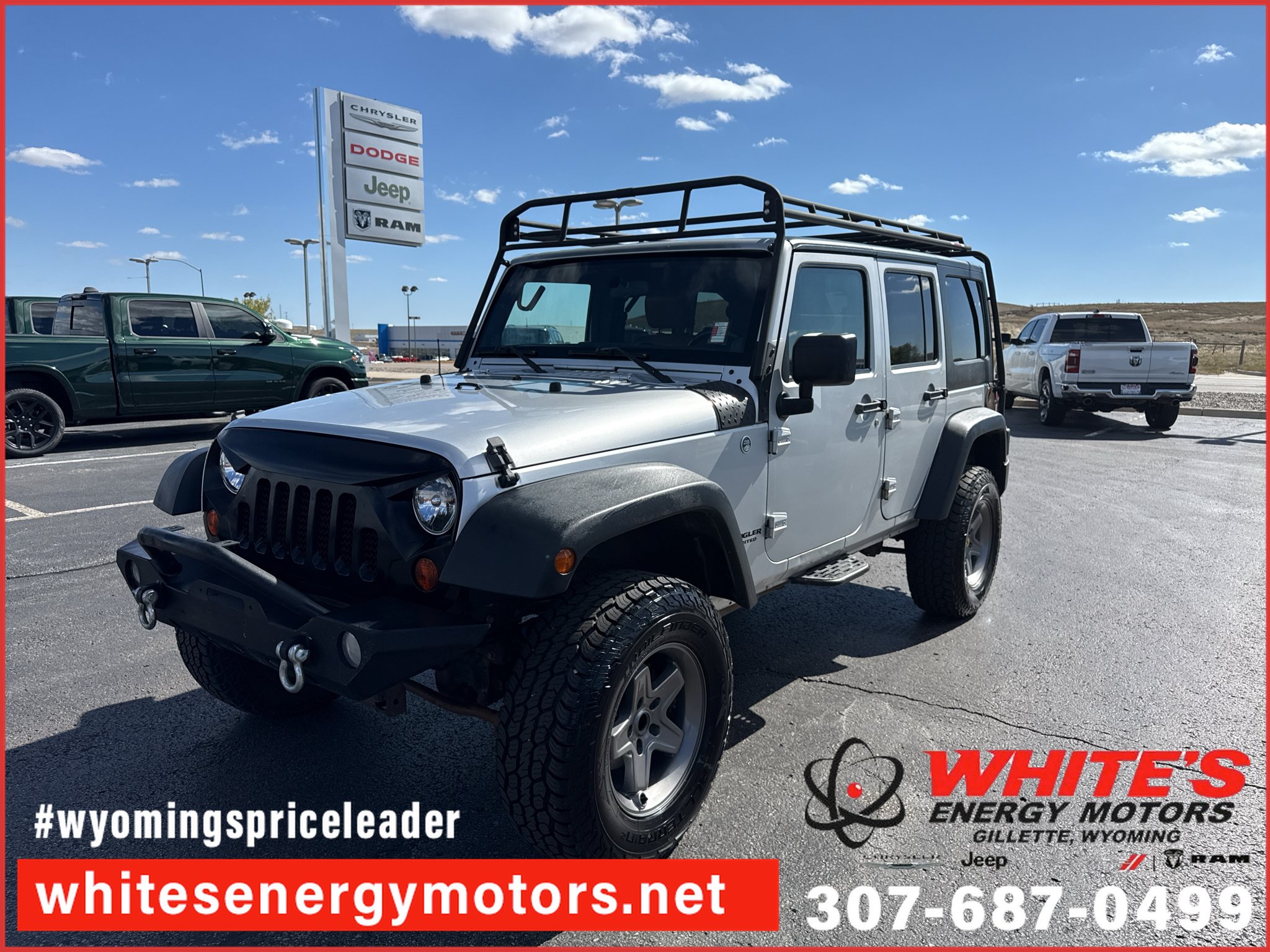Used 2011 Jeep Wrangler Unlimited Rubicon w/ Trailer Tow Group AWD/4WD image 1