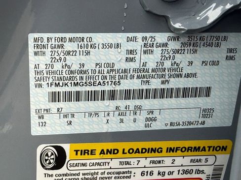 New 2025 Ford Expedition Max Platinum w/ Platinum Ultimate Package image 29