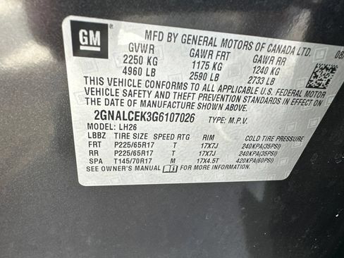 Used 2016 Chevrolet Equinox LT w/ Convenience Package FWD image 14