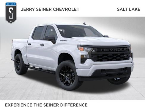 New 2026 Chevrolet Silverado 1500 Custom w/ LPO, Dark Essentials Package AWD/4WD image 1