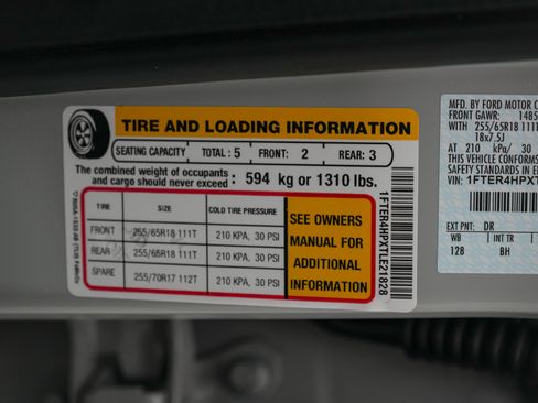 New 2026 Ford Ranger XLT w/ Equipment Group 301A High AWD/4WD image 25