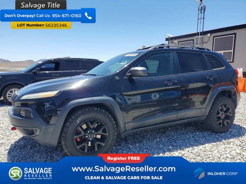 Used 2016 Jeep Cherokee Trailhawk w/ Leather Interior Group AWD/4WD image 1